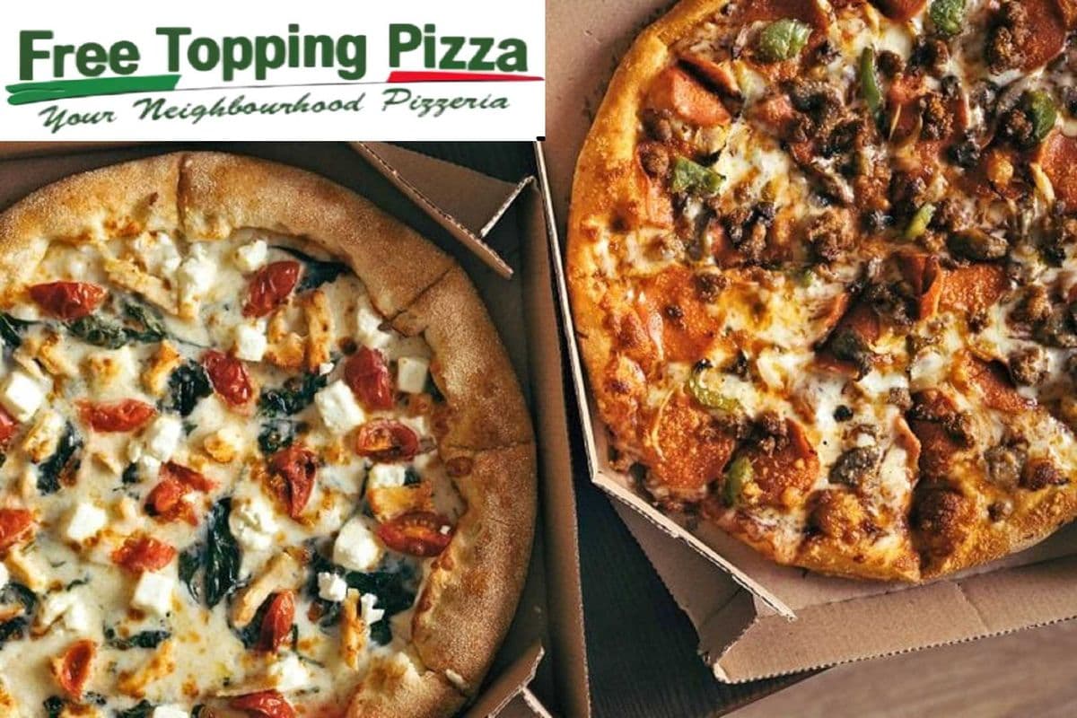 Two Large Pizza Deal (3 Toppings Each)