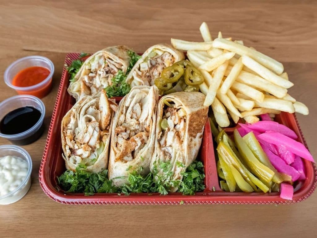 Chicken shaw Saj/Meal