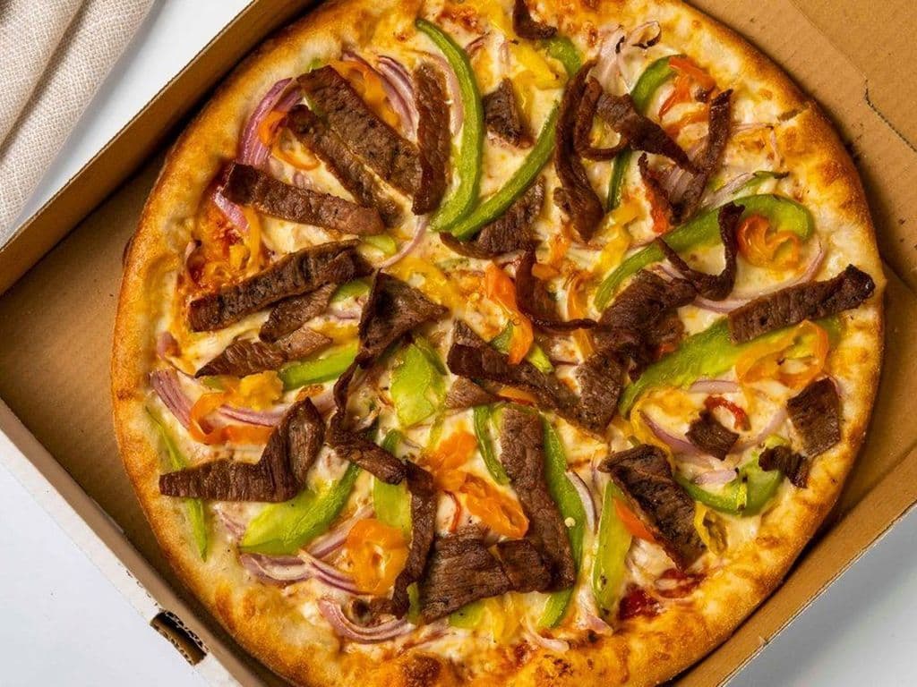 Steak Pizza