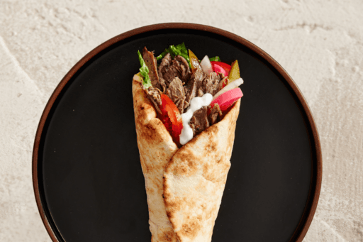Beef Shawarma Sandwich / Beef Shawarma Sandwich