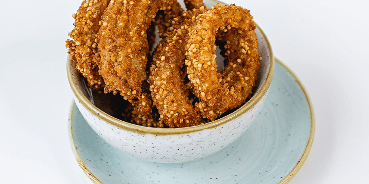Quinoa Onion Rings