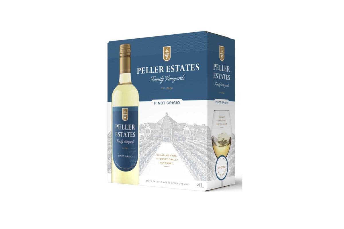 Peller Est Pinot Grigio (Canada) (4 L) (1 x 4L)
