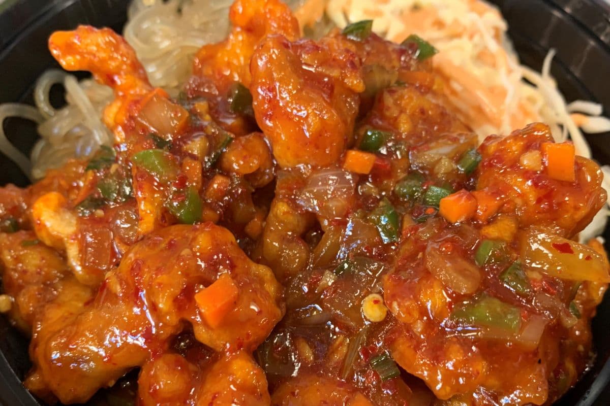 D3. Kkanpunggi Chicken on Rice