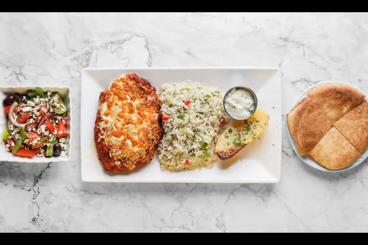 Veal Schnitzel Parmegiano with San Marzano Tomato Sauce