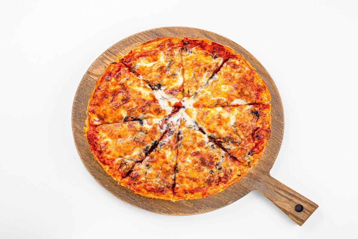 7. 12" Large Pepperoni and Mushroom Pizza