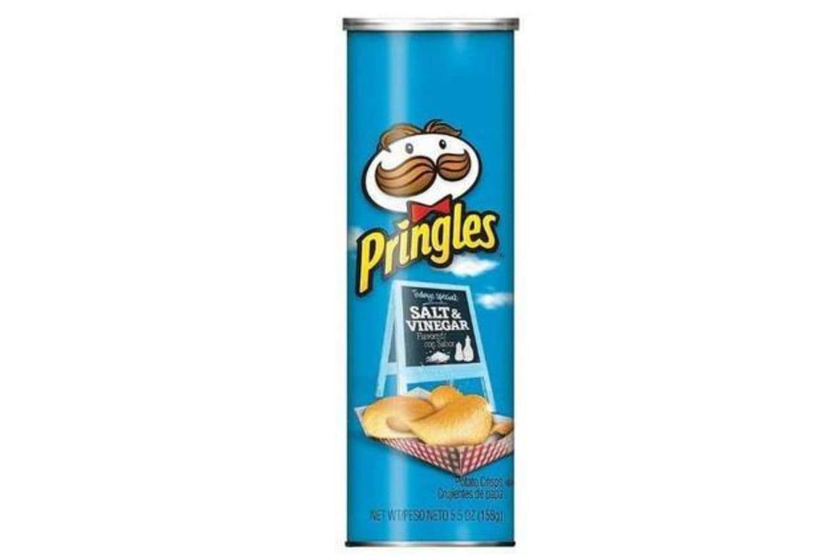 Pringles · Salt and Vinegar Flavoured Potato Chips(156g)