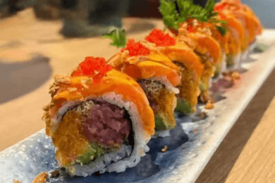 Seared Spicy Mix Roll