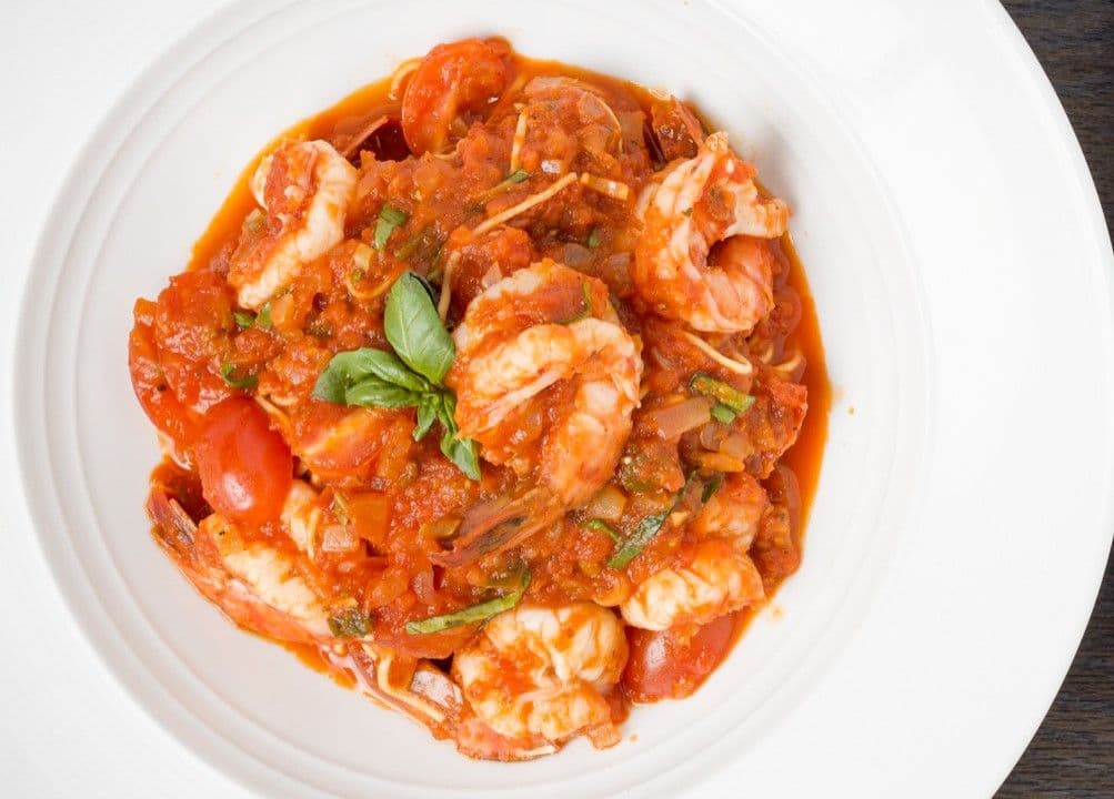 Shrimp Spaghettini