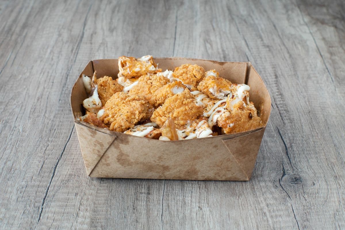 Fried Chicken Loaded Cajun Fries
