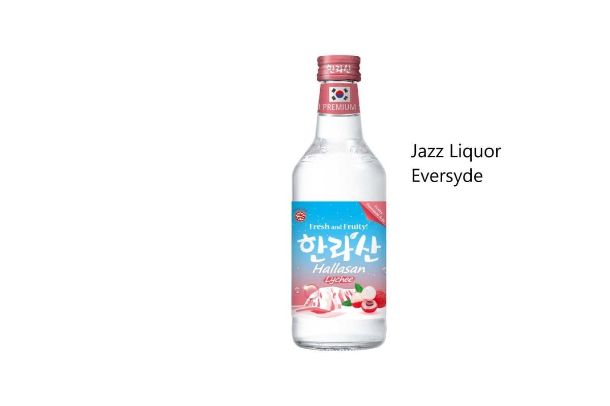 HALLASAN SOJU - LYCHEE (1 x 375ML)