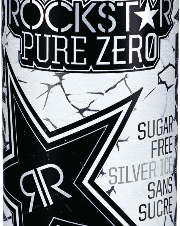 Rockstar Pure Zero Silver Ice 473ml