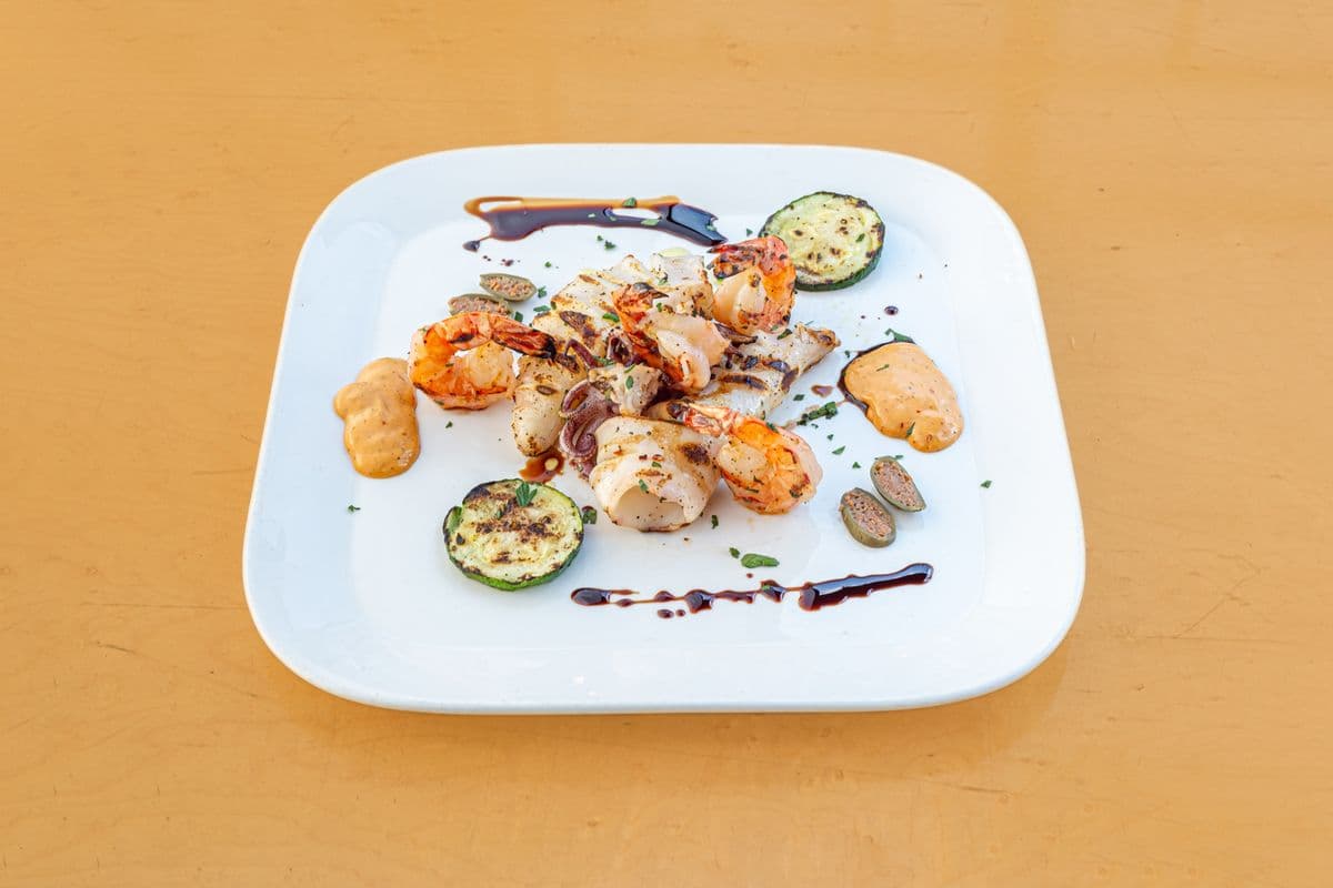 Grilled Jumbo Calamari