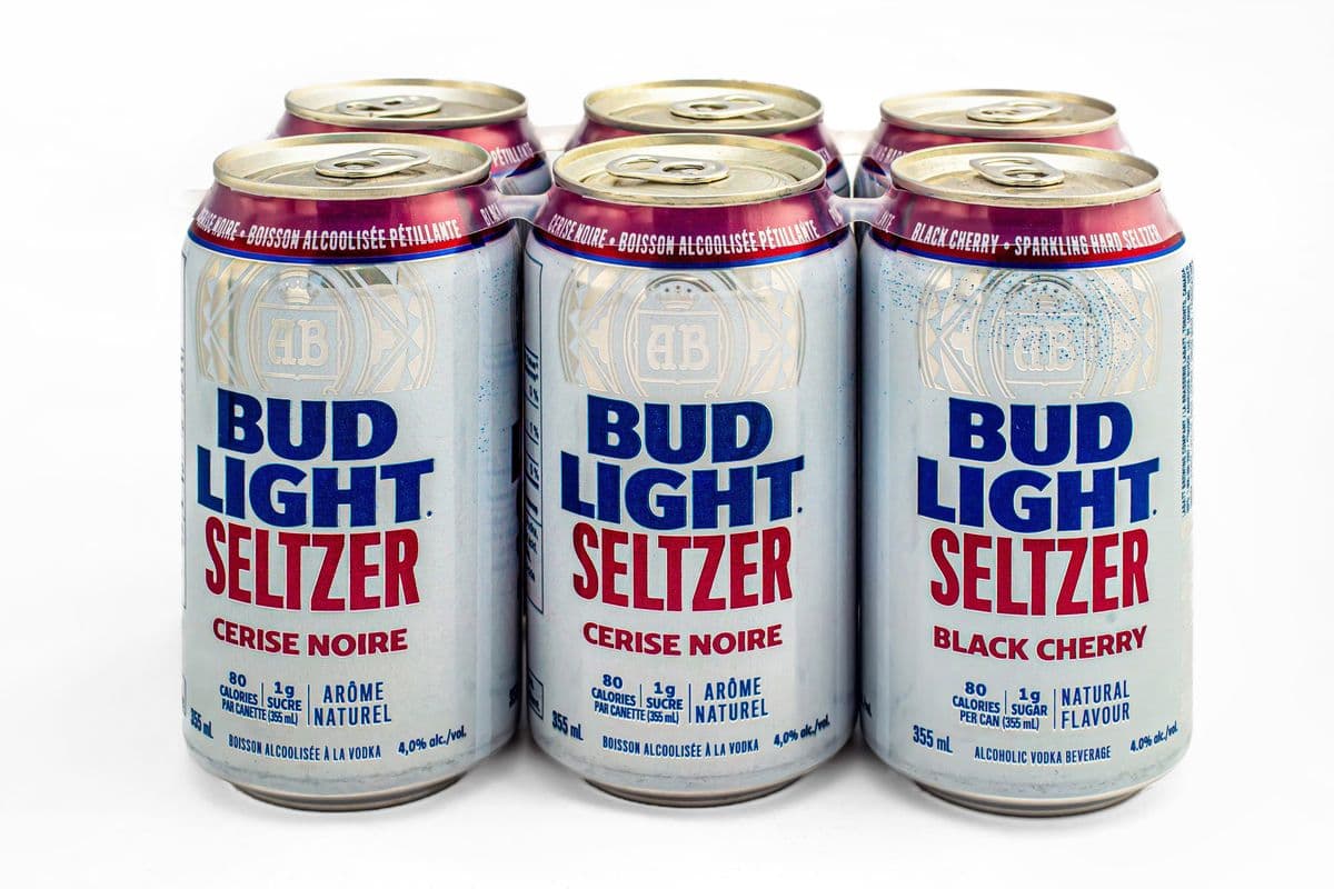Bud Light Seltzer Black Cherry (6 Cans) (1 x 355 ml)