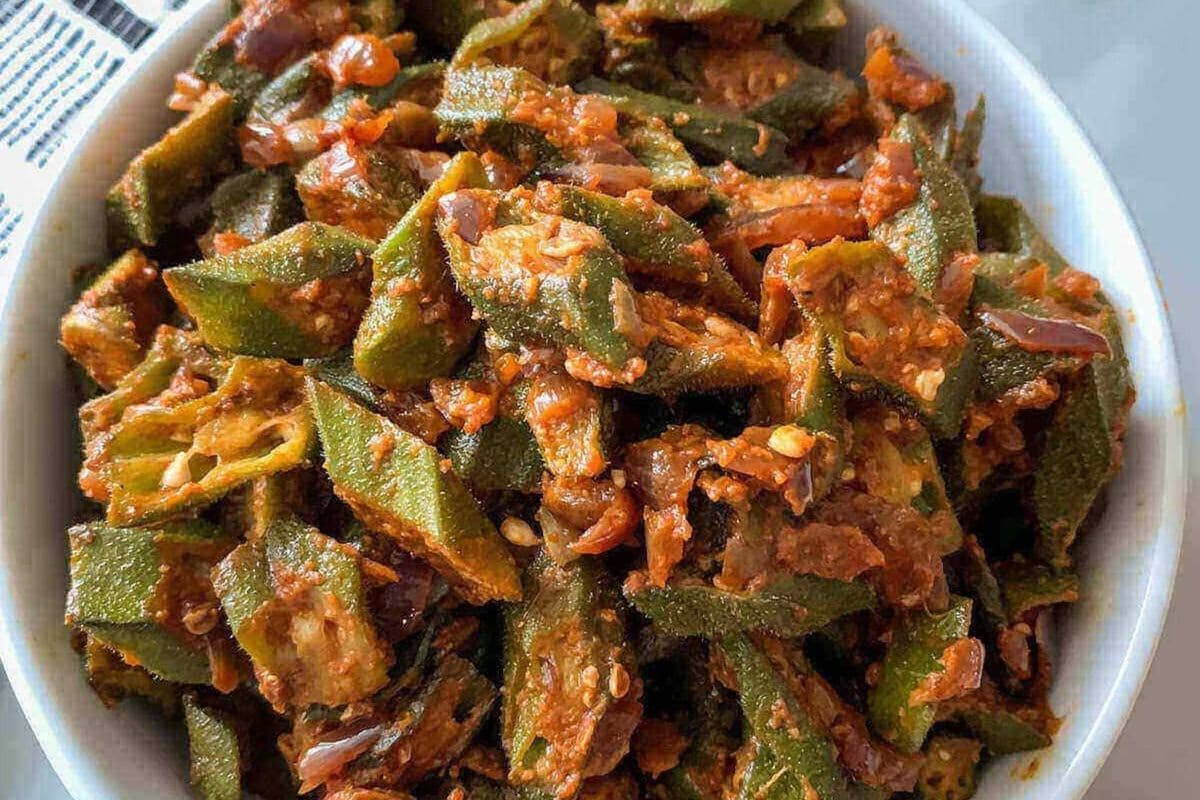 Bhindi lamb