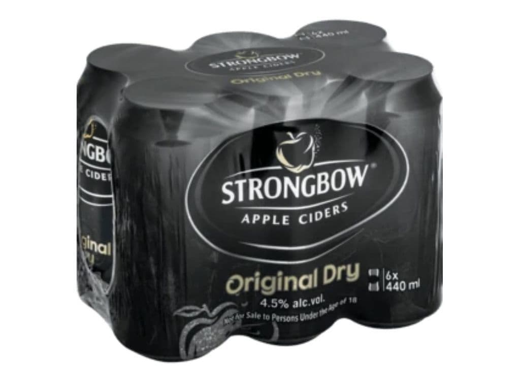 Strongbow, 6pk 500ml cider (5.3% ABV)