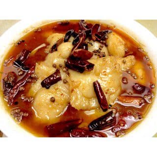 70 Spicy Sezchuan Style Fish Fillet in Soup / 水煮魚 -70