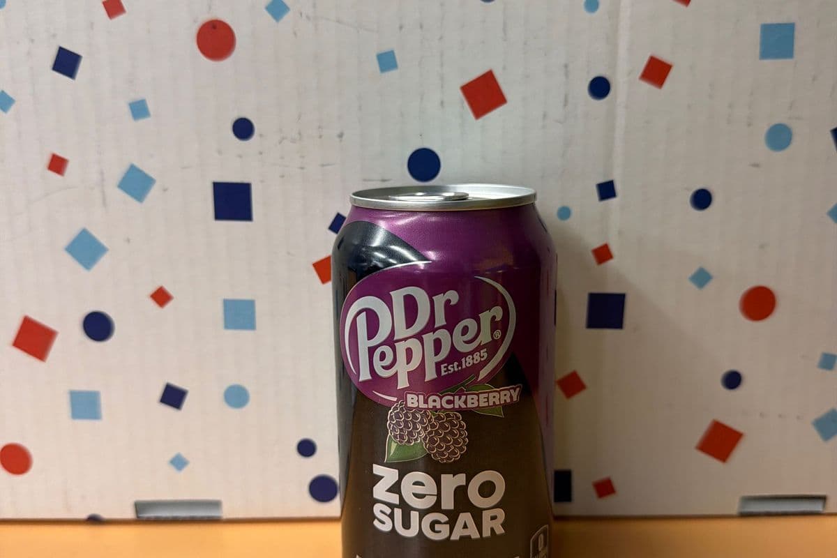 Dr Pepper BlackBerry Zero Sugar 355ml
