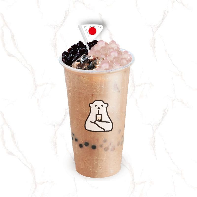 1. One Babo Milk Tea / 1.Thé au lait One Babo
