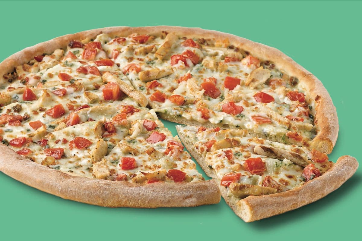Medium Spinach Alfredo Chicken Tomato