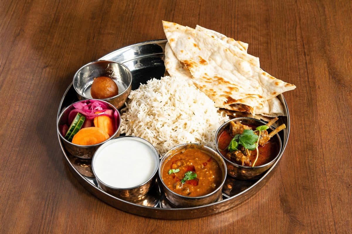 Goat Thali