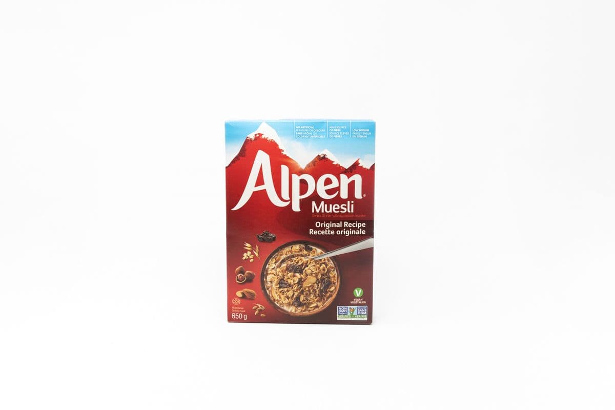 Alpen Muesli Cereal - No Sugar Added (650 g)