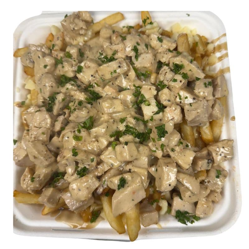 Creamy Grill Chicken Poutine