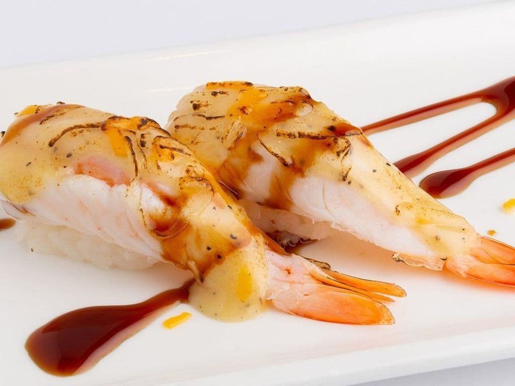 Torched Shrimp Sushi (3 pcs)