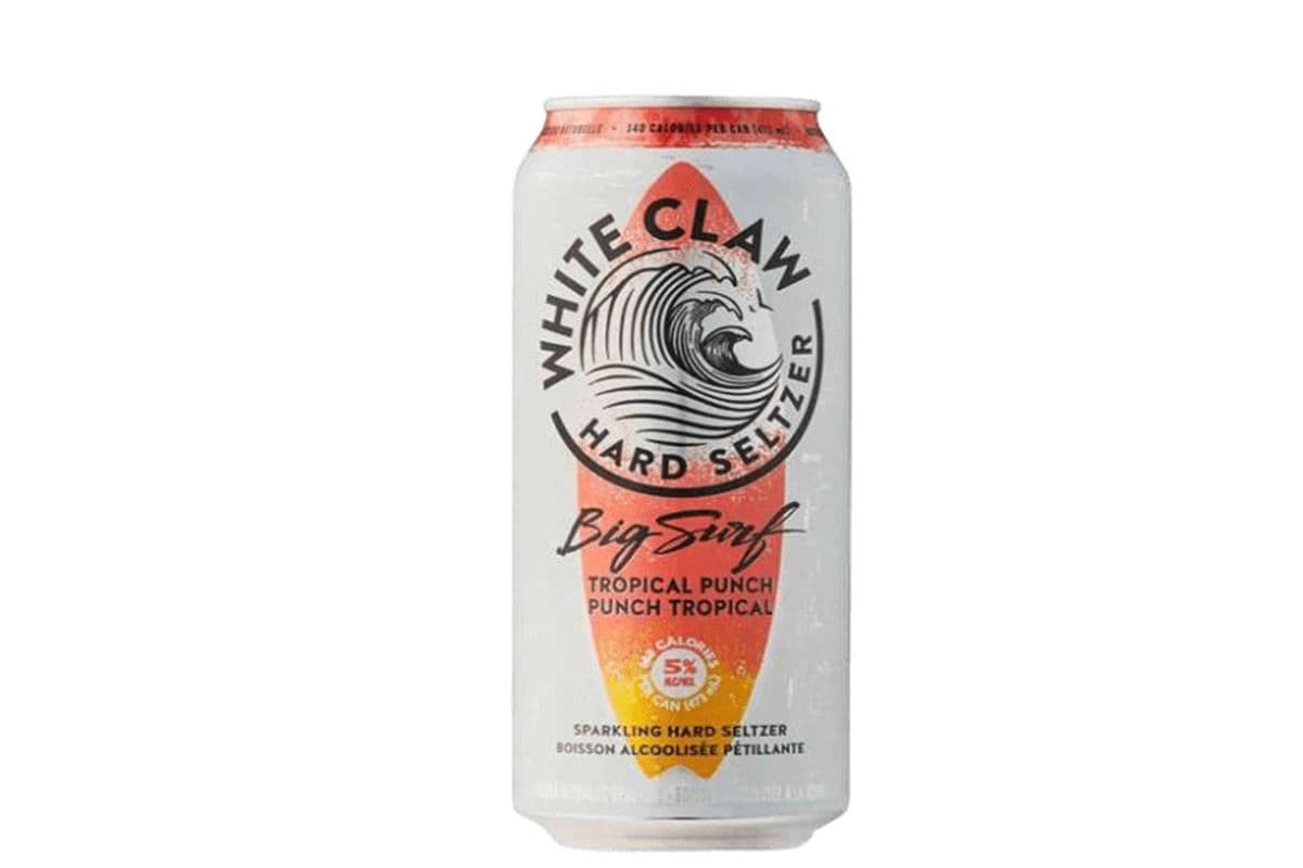 WHITE CLAW BIG SURF TROPICAL PUNCH 473ML (1 x 473 ML)