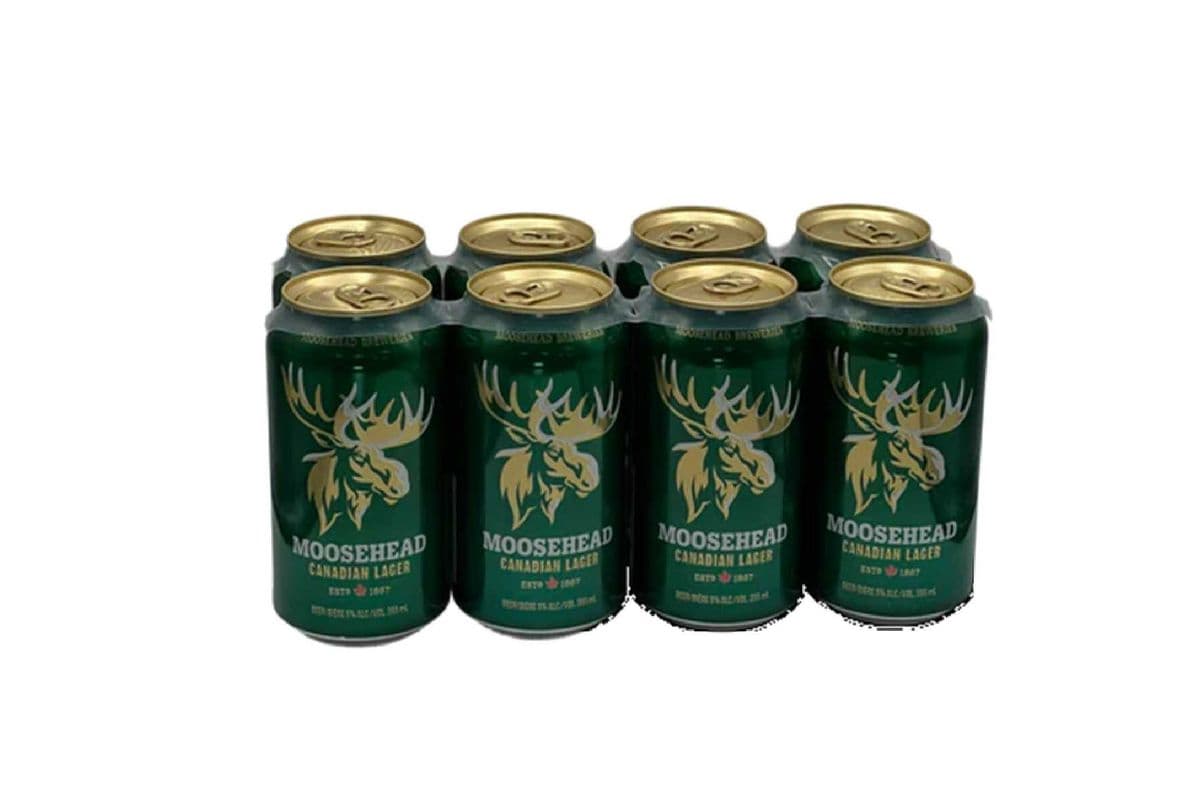 783468. MOOSEHEAD LAGER (8 x 355ML (CANS))