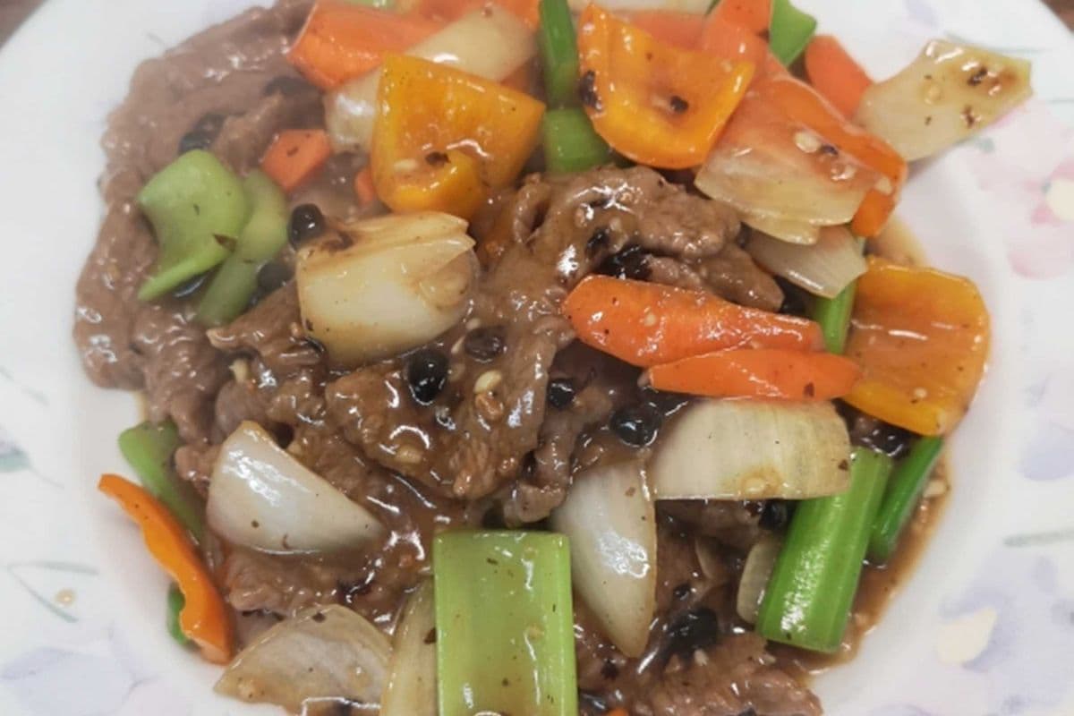 28. Beef with Black Bean Sauce