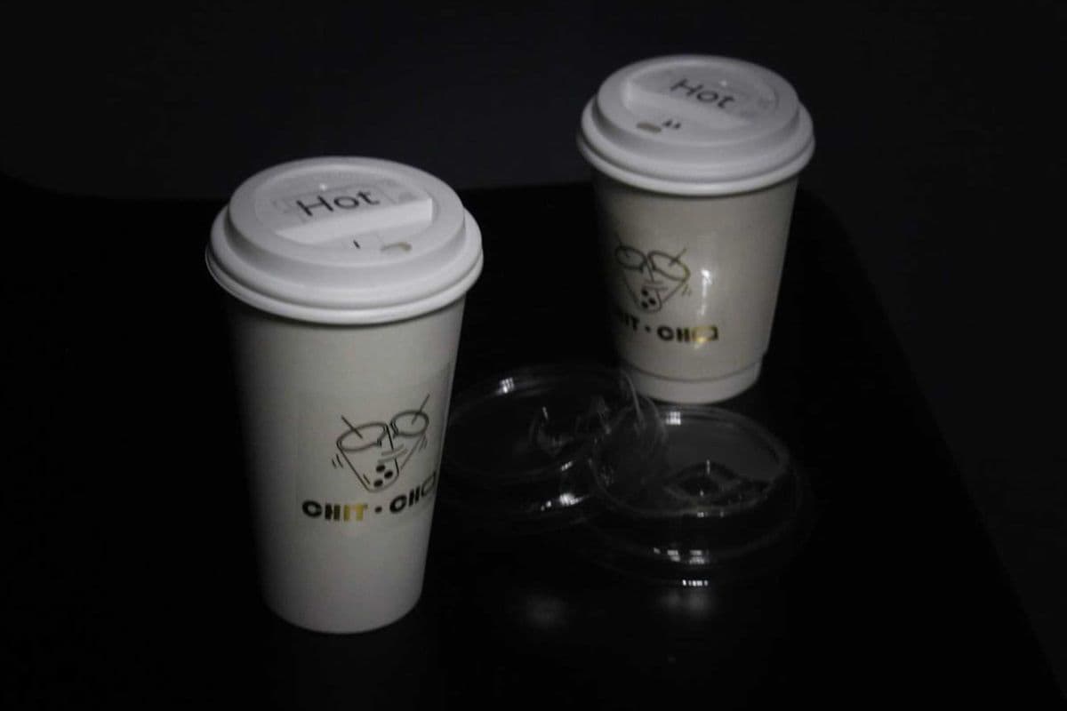 Hot Rose Milk Tea
