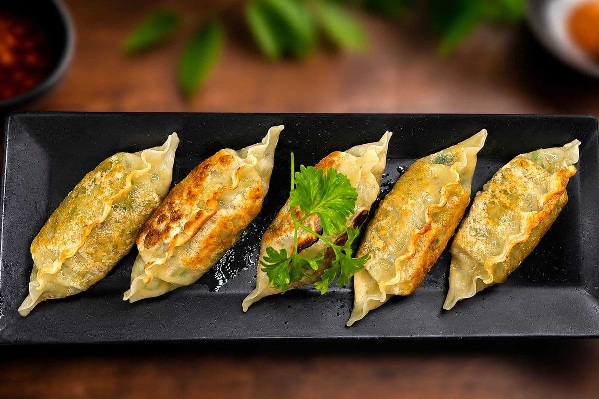 Veggie Gyoza (Pan Fried)