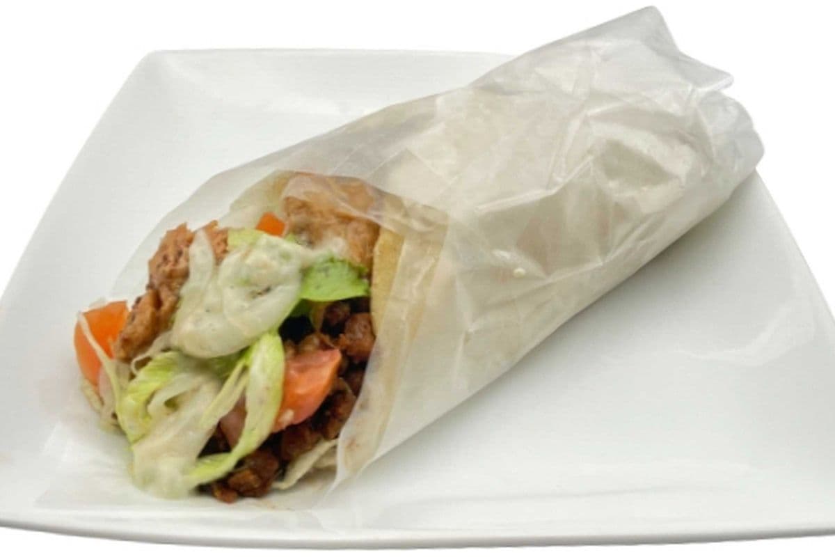 Vegan Chicken and Beef Combo Donair