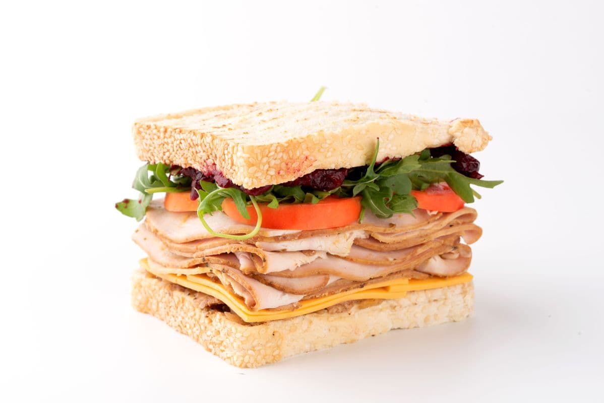 Roasted Turkey with Bacon Jam