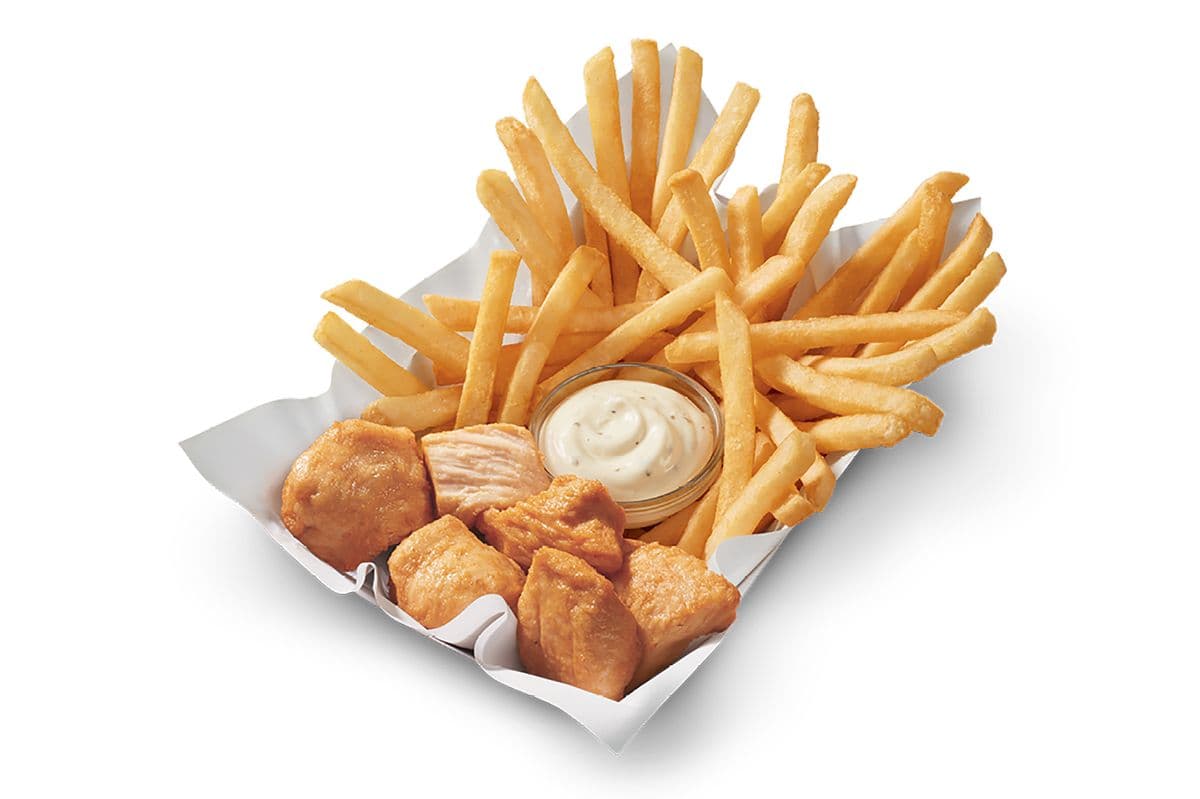 Rotisserie-style Chicken Bites Basket