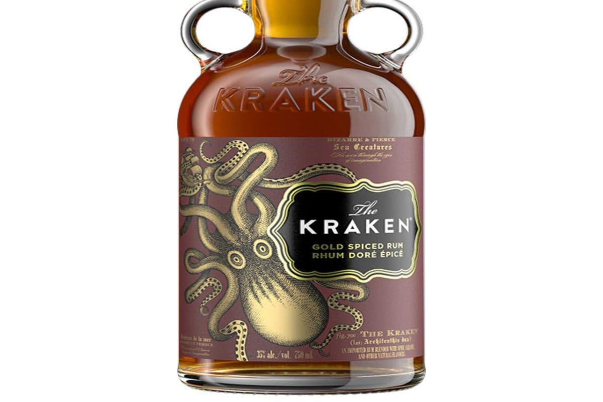 THE KRAKEN GOLD SPICED RUM (1 x 750 ML) (1 x 750 ML )