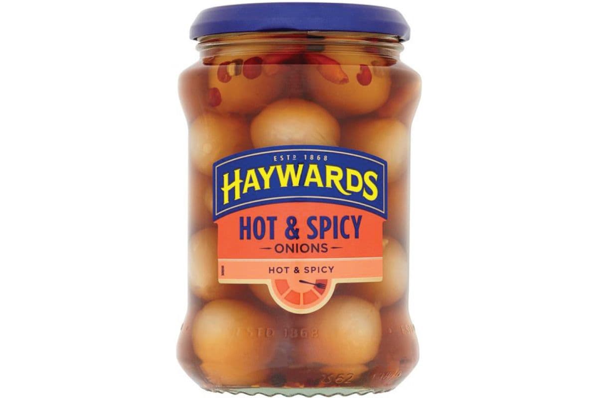 Haywards Hot & Spicy Pickled Onions 400g