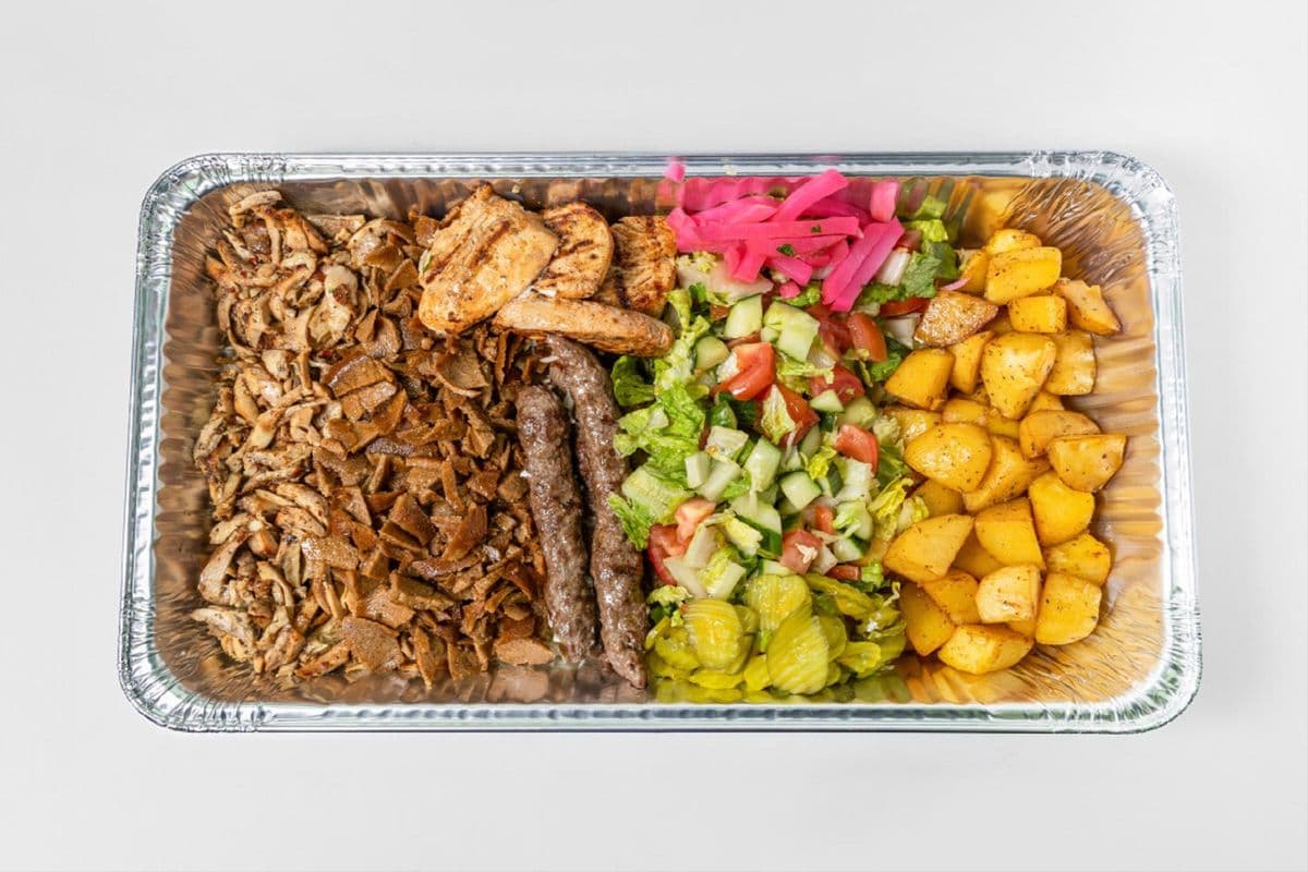 Family Plate with Five Baklavas for 3 to 5 People