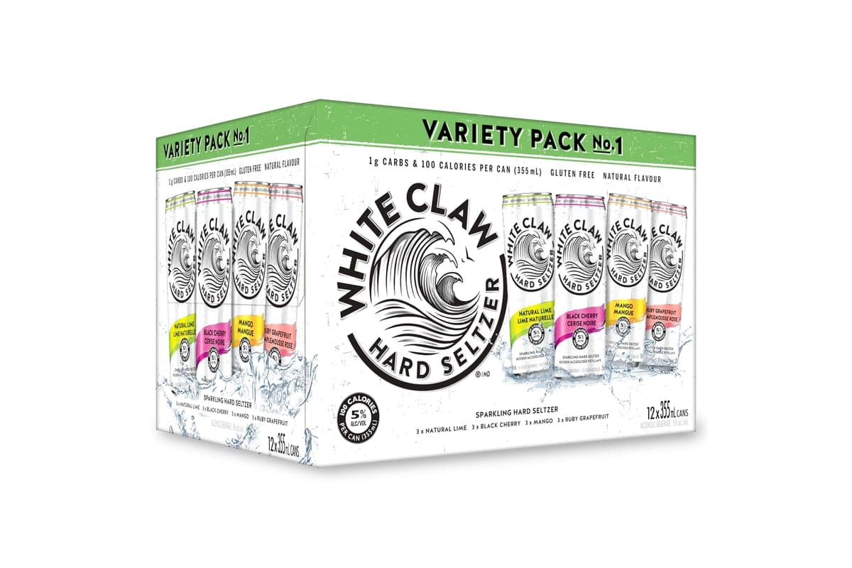 White Claw Hard Seltzer Mixer No 1 355ml 12pk Can