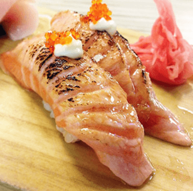 #0363. Wild Salmon Aburi Nigiri
