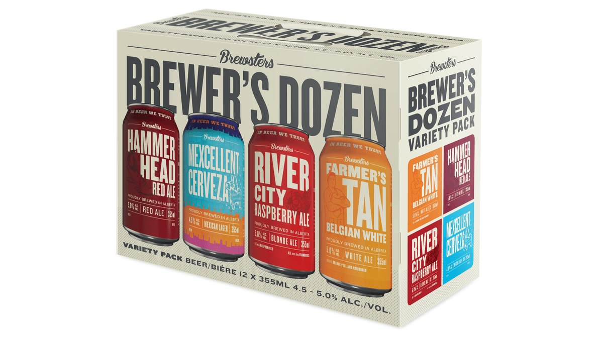 Brewer's Dozen Variety Pack (12 cans)