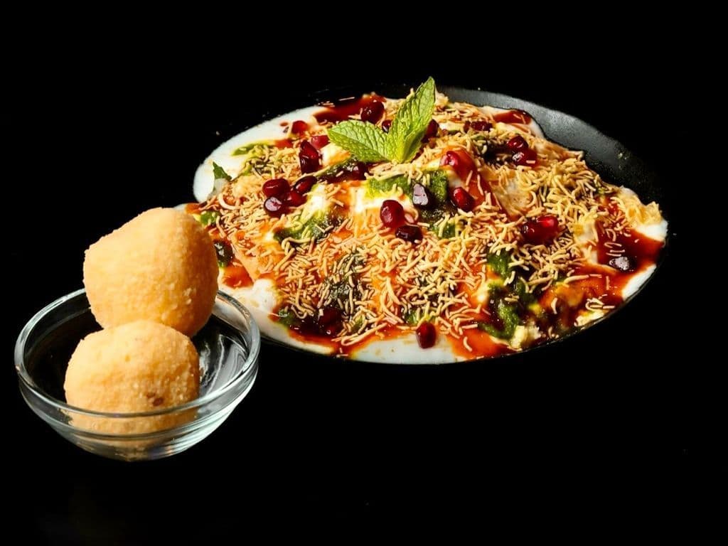 Papdi Chaat With Bhalla -OO