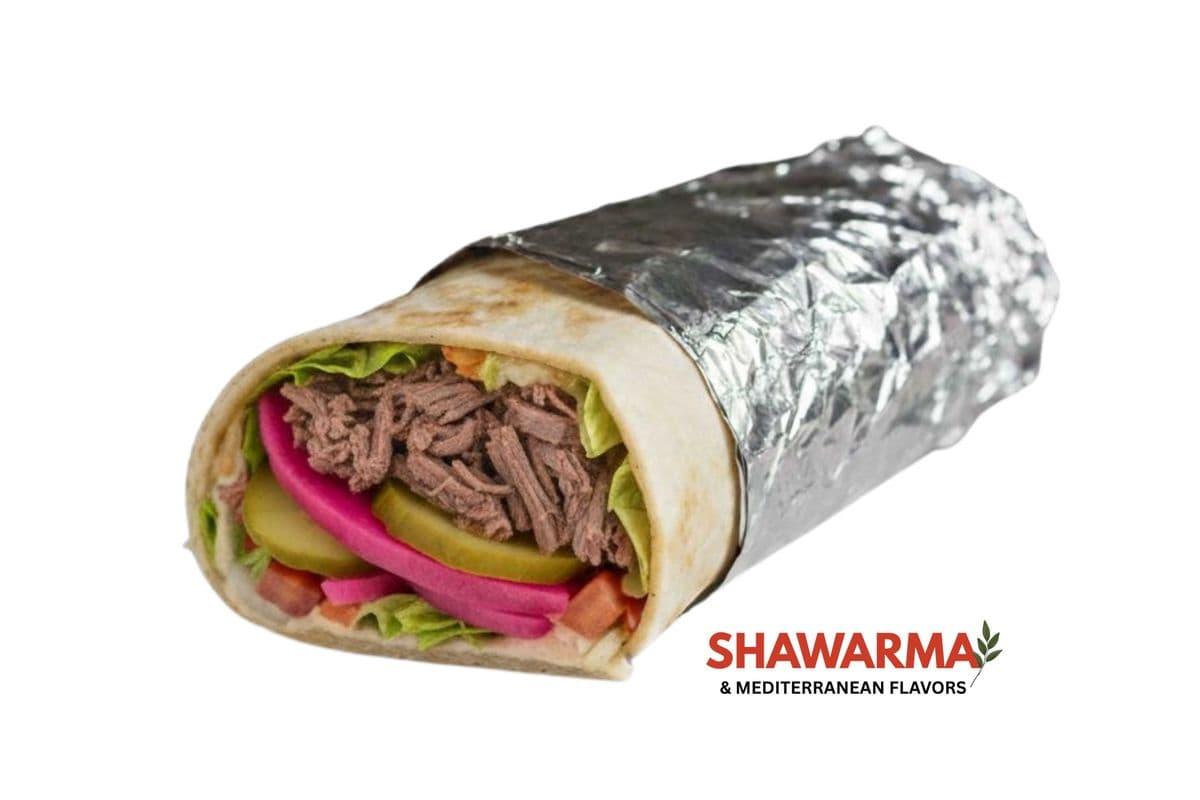 Beef Shawarma Wrap