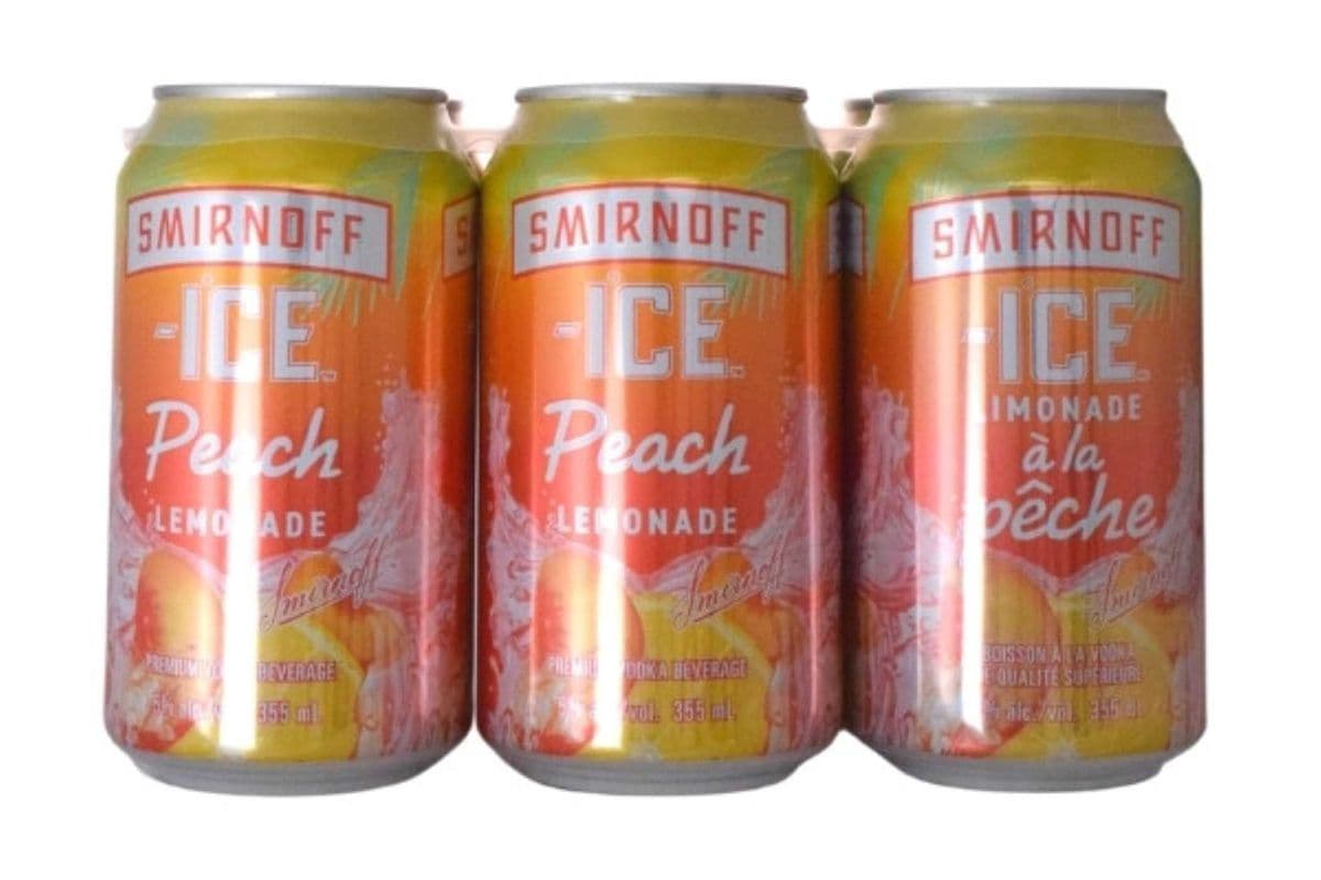 SMIRNOFF ICE PEACH LEMONADE 6x355ML (1 x 6x355ML)