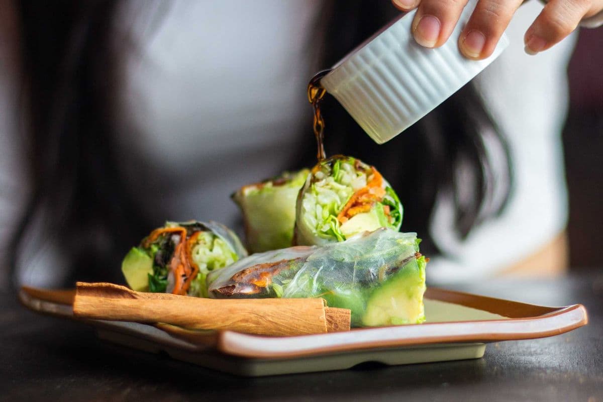A10. Fresh Yam Avocado Rolls