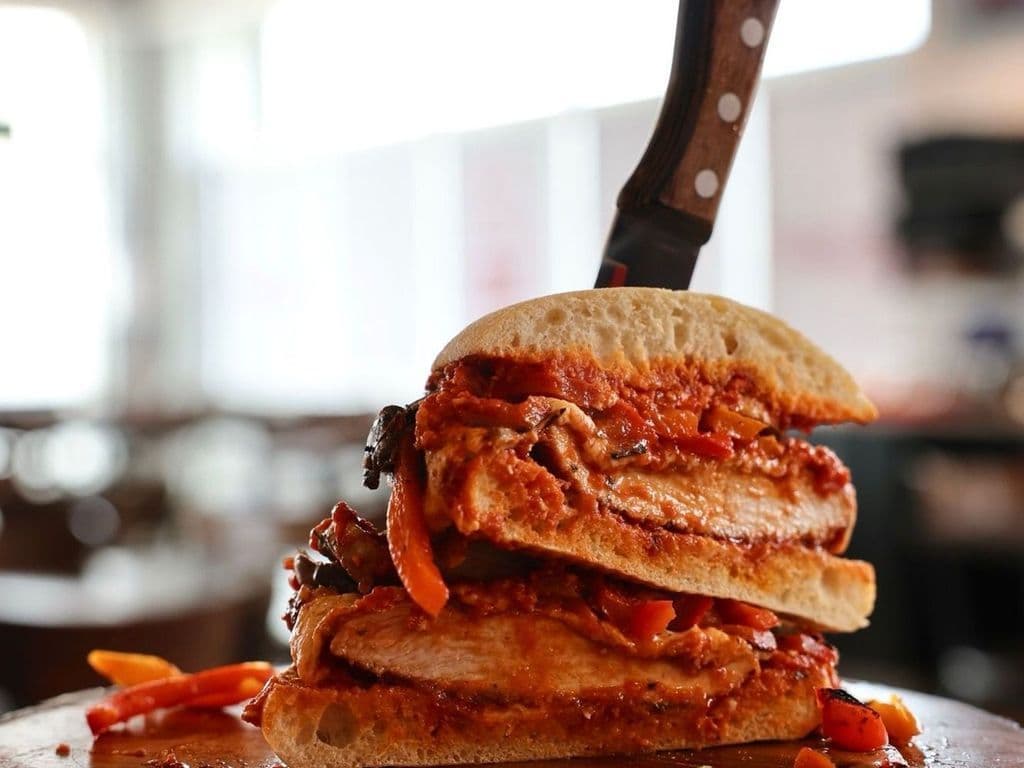 Chicken Parmigiana Sandwich