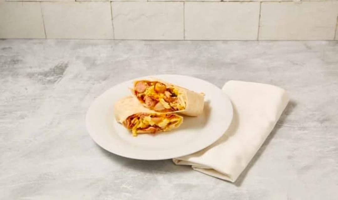 Meat Lovers Breakfast Burrito