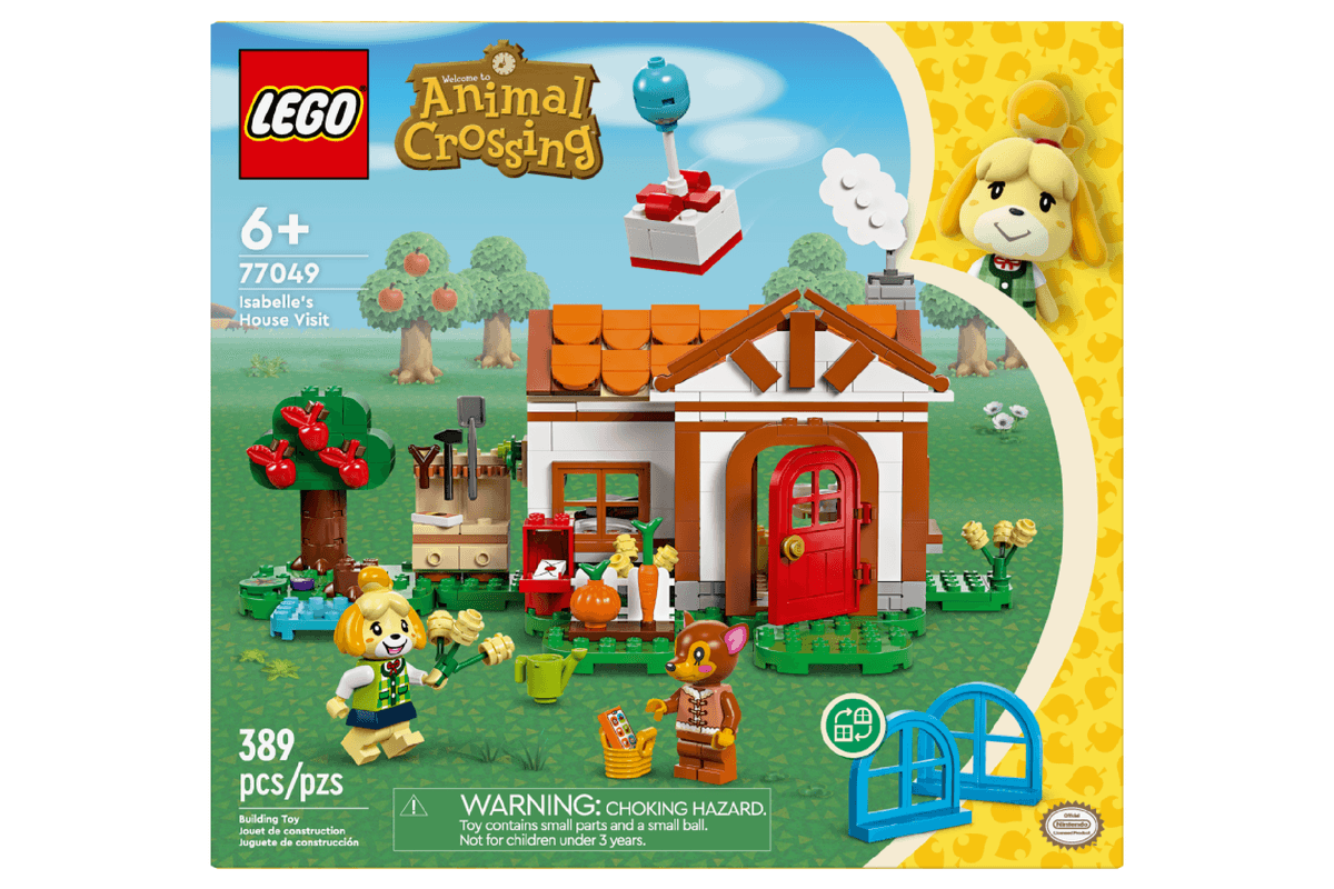 LEGO Animal Crossing Isabelle’s House Visit (77049)