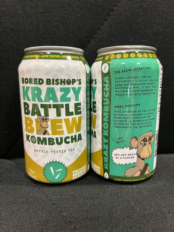 Krazy Battle Brew Kombucha