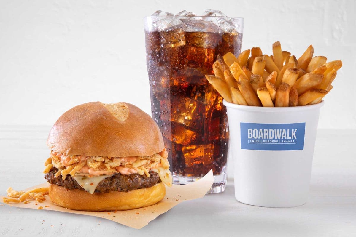 Sriracha Burger Combo